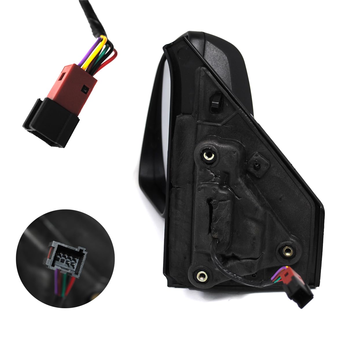Kawin Specchietto Retrovisore Lato Sinistro Elettrico Termico di colore Nero
