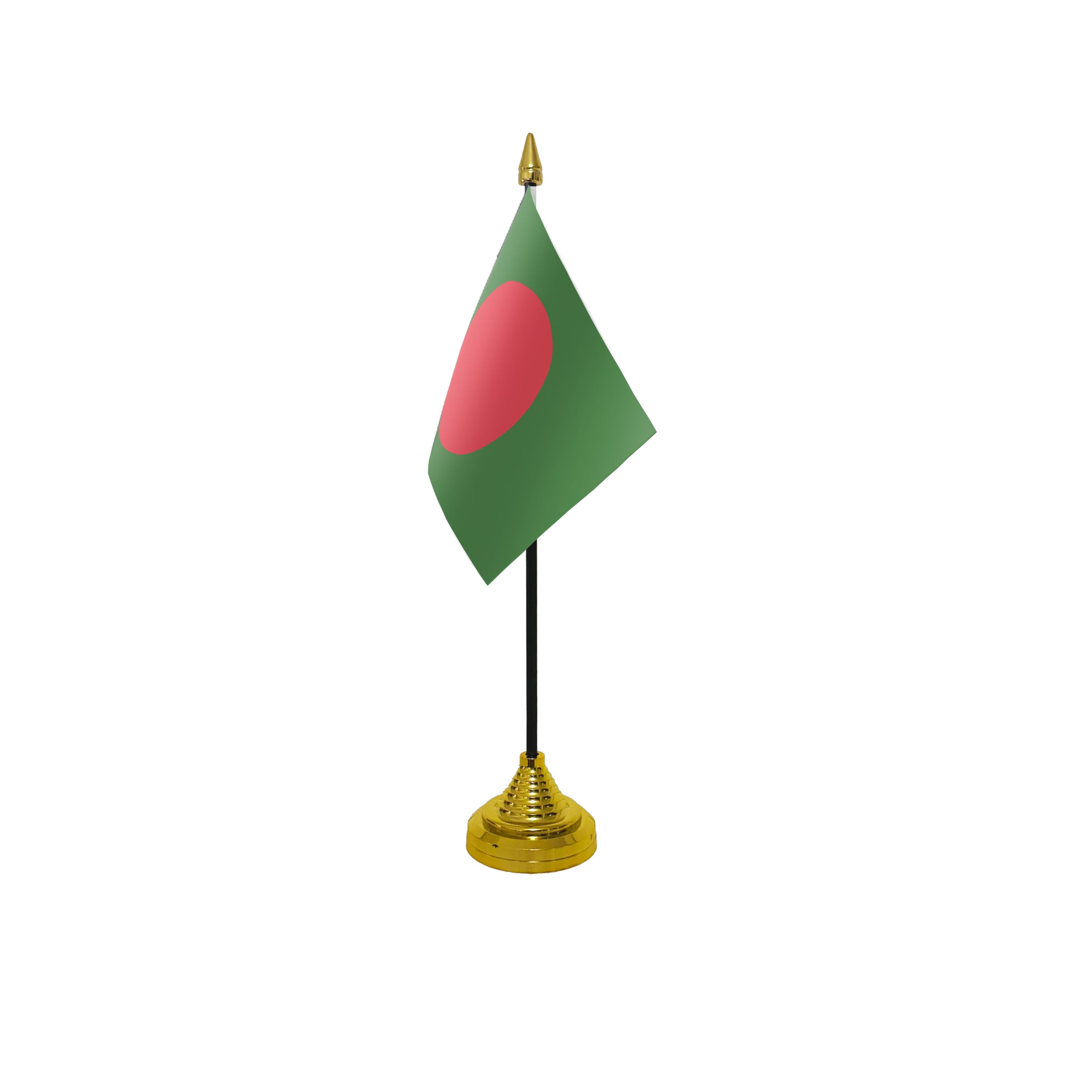 Flagtex Bangladesh Small Table Flag With Gold Base