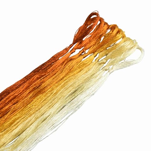 Image of MIINGGUXIUYI Mulberry Silk Floss Embroidery Thread Floss-Cross Stitch Threads China Silk Woven Jewelry Threads DIY Sewing Kits (86)