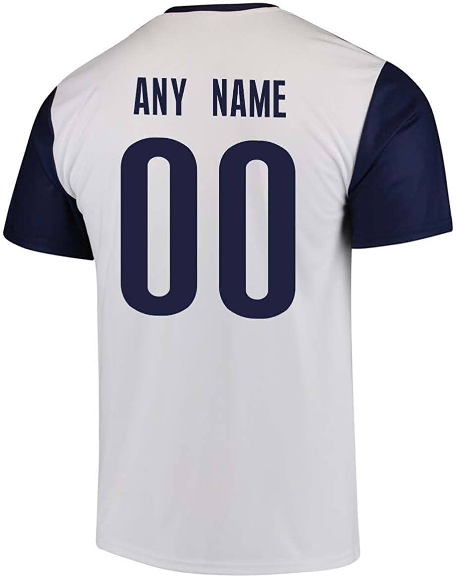 OnTheField Custom Men's USA Soccer Jersey (Large) White