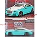 Toy Car Model Blue Wraith Alloy Collectible Pull Back Vehicles Diecast with Light and Sound