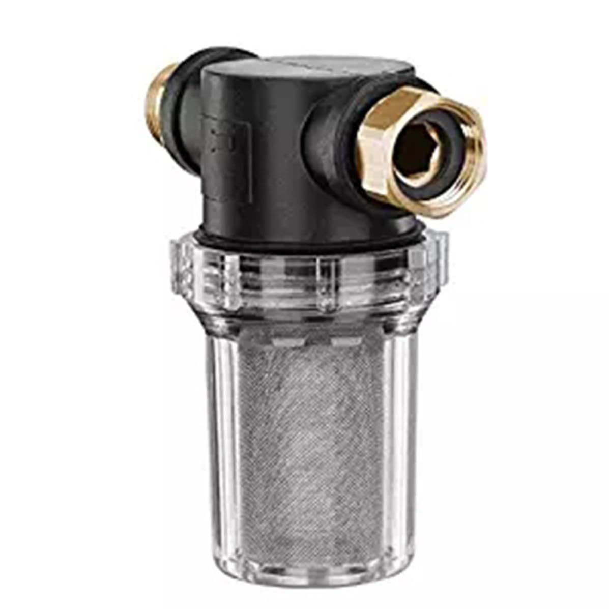iplusmile Filtre à Eau Facile à Nettoyer pour Nettoyeur Haute Pression Plastique et Métal, Protège Pompe et Tuyau D'arrosage Jardin pour Puits et Maisons Isolées
