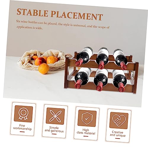 Soporte para botellas de vino doble capa LABRIMP miniatura 5