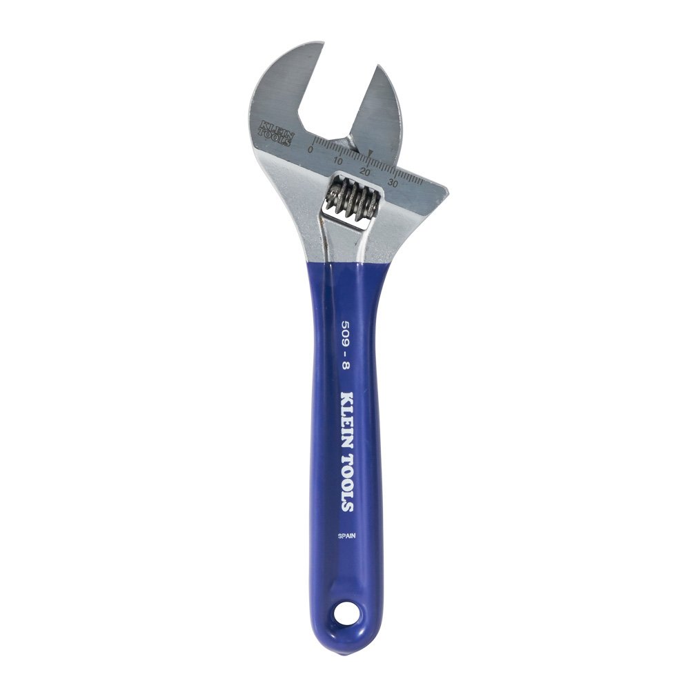 Klein Tools D509–8 20,3 cm Clé à molette avec Extra Large mâchoire