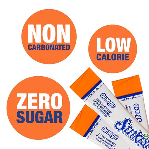 Image of Singles To Go! Sunkist Soda Drink Mix, Orange, 72 Packets