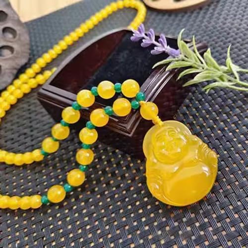 Collier en calcédoine naturelle cadeau bien-être - 4