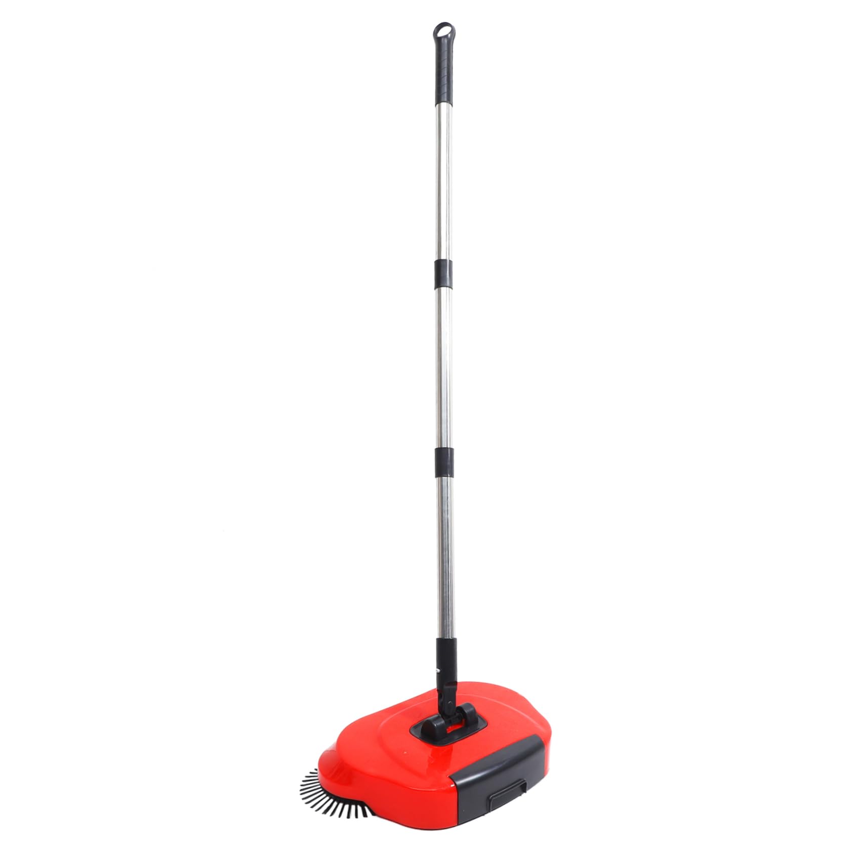 Cabilock Manual Carpet Sweeper by Push Sweeper Broom Dustpan 360° Rotation Easy to Use No Electricity for Hard Floors