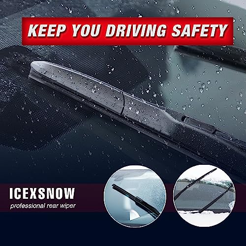 Image of 26 inch 18 inch Front Windshield Wiper Blades Replacement for Subaru Legacy Outback 2023 2022 2021 2020 Original Equipment Replacement Wiper Blades(Set of 2)Top Lock