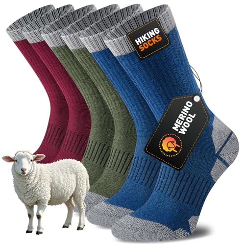 Niorasen Skarpety Merino dla Mężczyzn i Kobiet