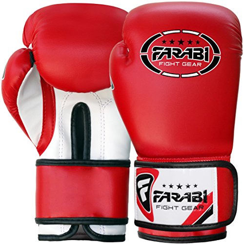 Farabi Sports Kids Boxing Gloves For 3-8 Years 4-Oz Junior Boxing Gloves Boys & Girls Youth Boxing Gloves (4-Oz, Red) #TOP3