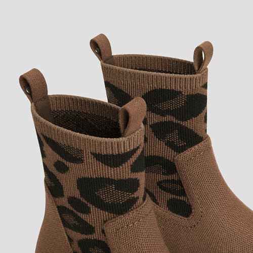 VIVAIA Flora Women's Wool Ankle Boots, Round Toe Lug Sole Booties, Comfortable Fashion for Daily Outfit4