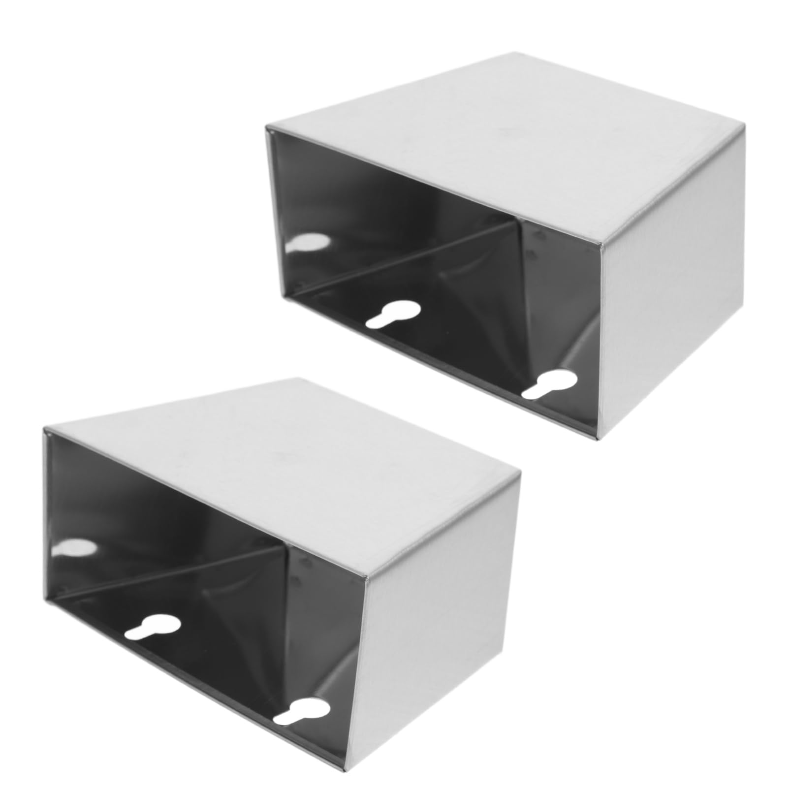 Décapsuleur mural acier inoxydable Cabilock avec récupérateur de capsules lot de 2