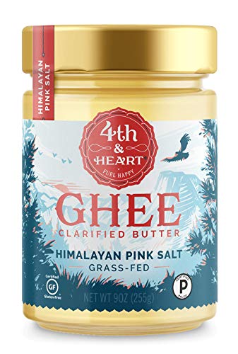 4Th & Heart Himalayan Pink Salt Grass-Fed Ghee Butter, 9 Ounce Bundle (2 Pack) #TOP10