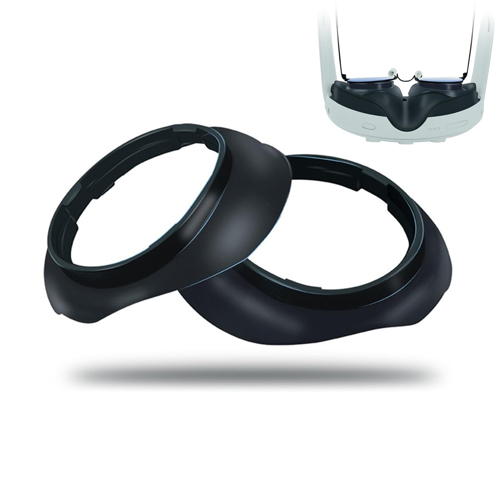 LICHIFIT Gafas de miopía con anillos espaciadores para lentes Meta Quest 3 VR, protector resistente a los arañazos, gafas miopes