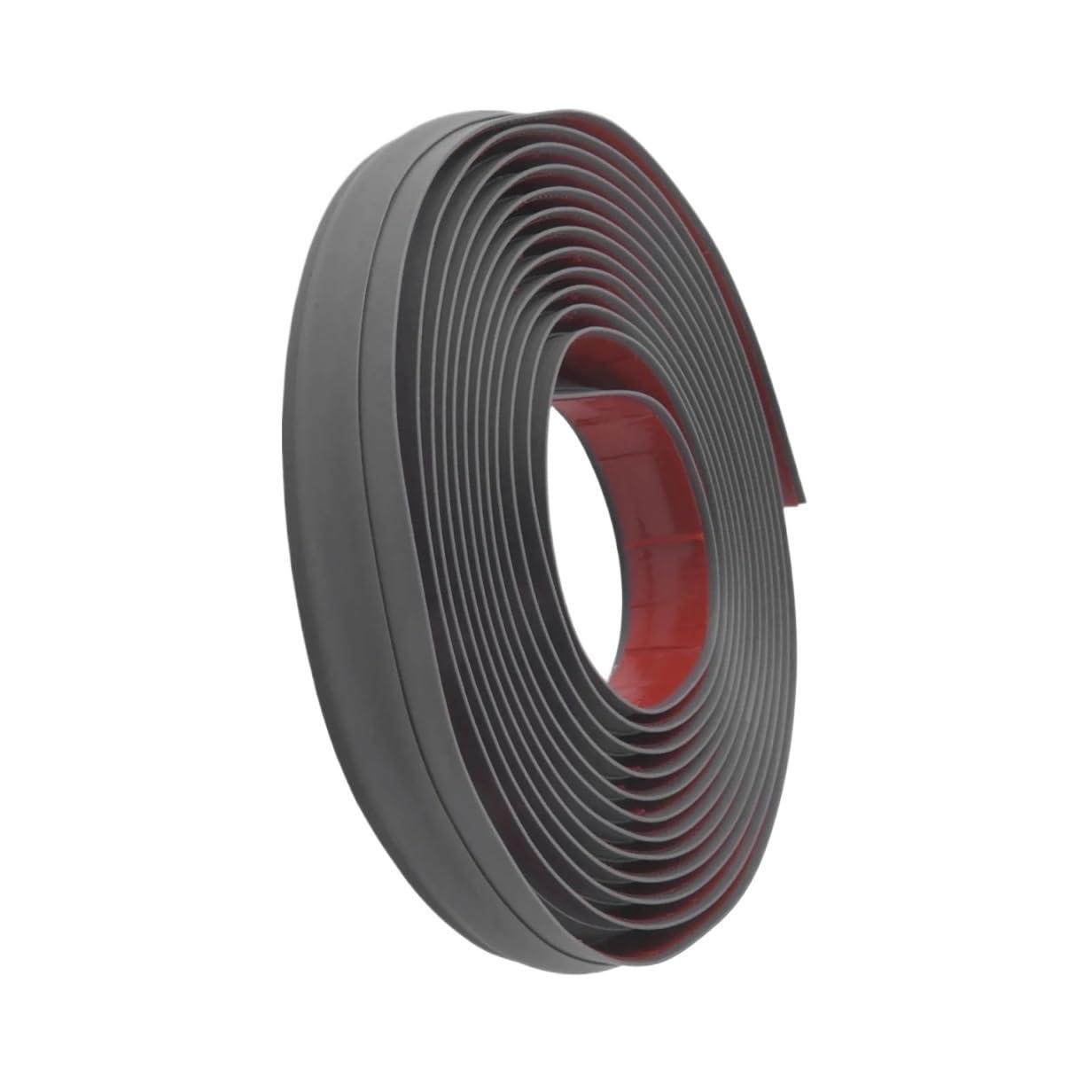 Loacea Floor Edge Trim 6meters Flexible Floor Trim, Carpet Edge Transition Strip 10mm Thick Seamless Design for Home Threshold(Dark Grey)