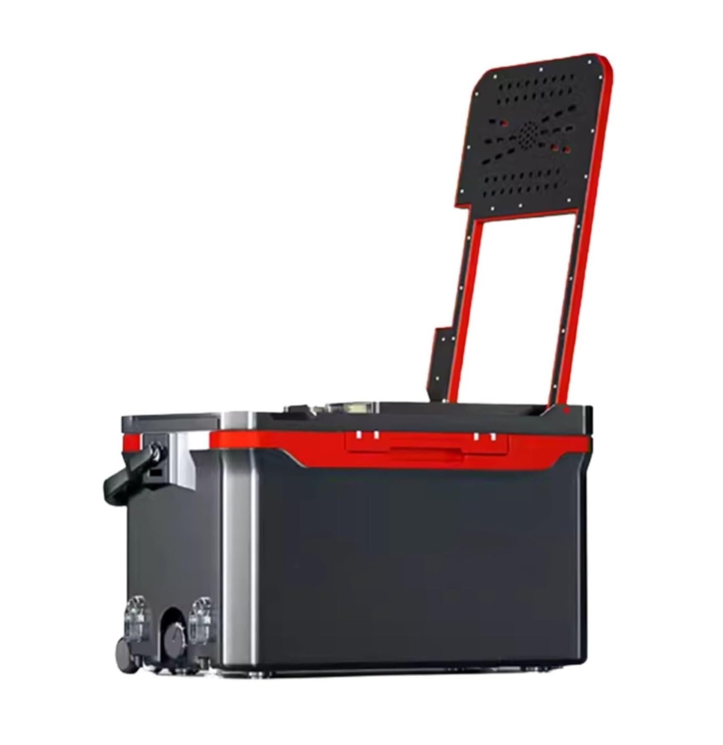 Fishing Tackle Box, Multi-functional Ultra-light Fishing Fish Box Insulation Lock Large Capacity Of 40 Liters Art & Craft Case(Red) : Sports & Outdoors