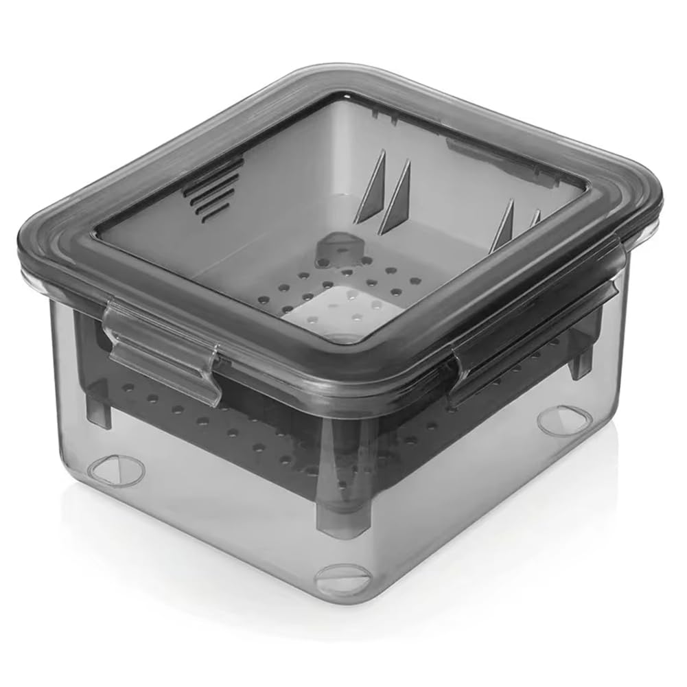 CTRLZS Efficient Tofu Press with 3-Layer Draining System - Built-in Drainage, Dishwasher Safe, Ideal for Kitchen Cooking