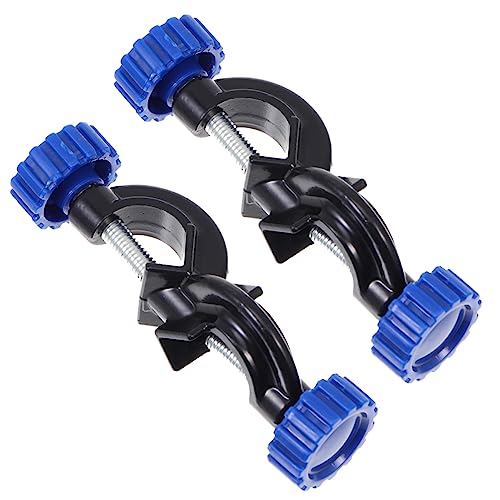 VILLFUL 2pcs Cross Clip Double Top Wire Magnetic Nail Sweeper Adjustable Clamp Lab Stirring Rods Cleaning Brush Laboratory Support Stand Clamps Test Tube Clamp Lab Flask Clamps Plastic