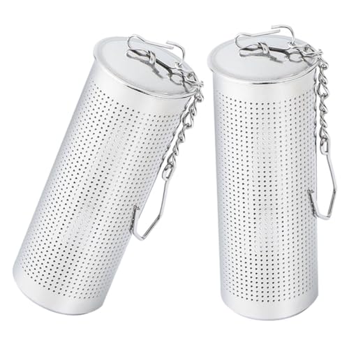 LABRIMP 2 Piezas Colador de Inoxidable de Infusor de Hierbas Especias Práctico Infusiones de Fina Uso Casa