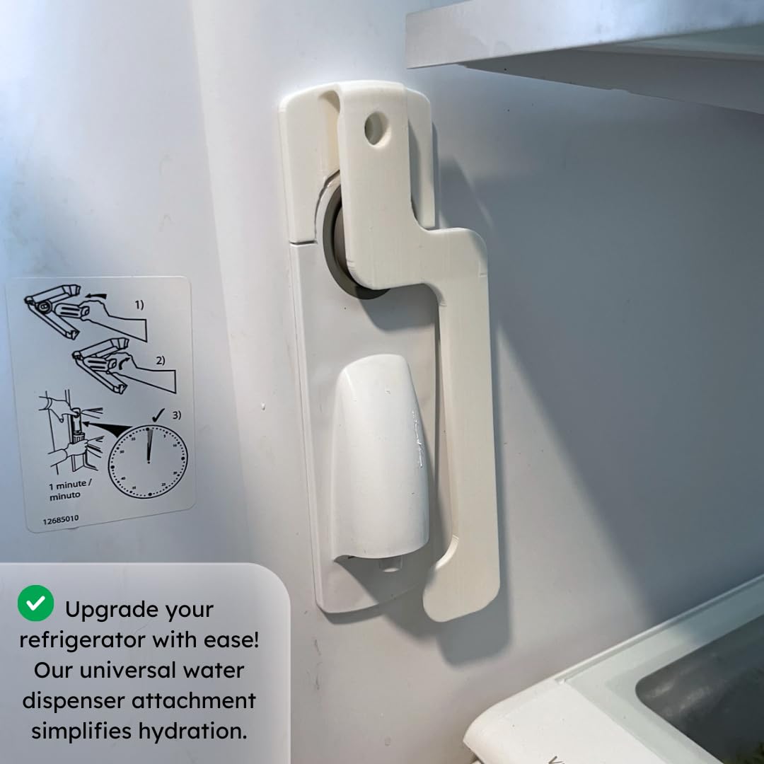 Chatelet Water Dispenser Lever For Refrigerator Interior Water Dispensers | One-Handed Water Dispensing Lever For Select Refrigerator Models | Made In USA | Updated 2024 Slim Design on Fridge.com - View 5