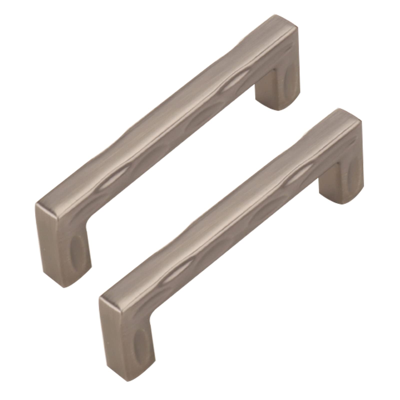 Niusabou One Color Bow Pulls Door Handles, Bow Pulls Kitchen Cupboard Handle 2 Pack, Zincy, Multiple Sizes(Hole Distance 96Mm)