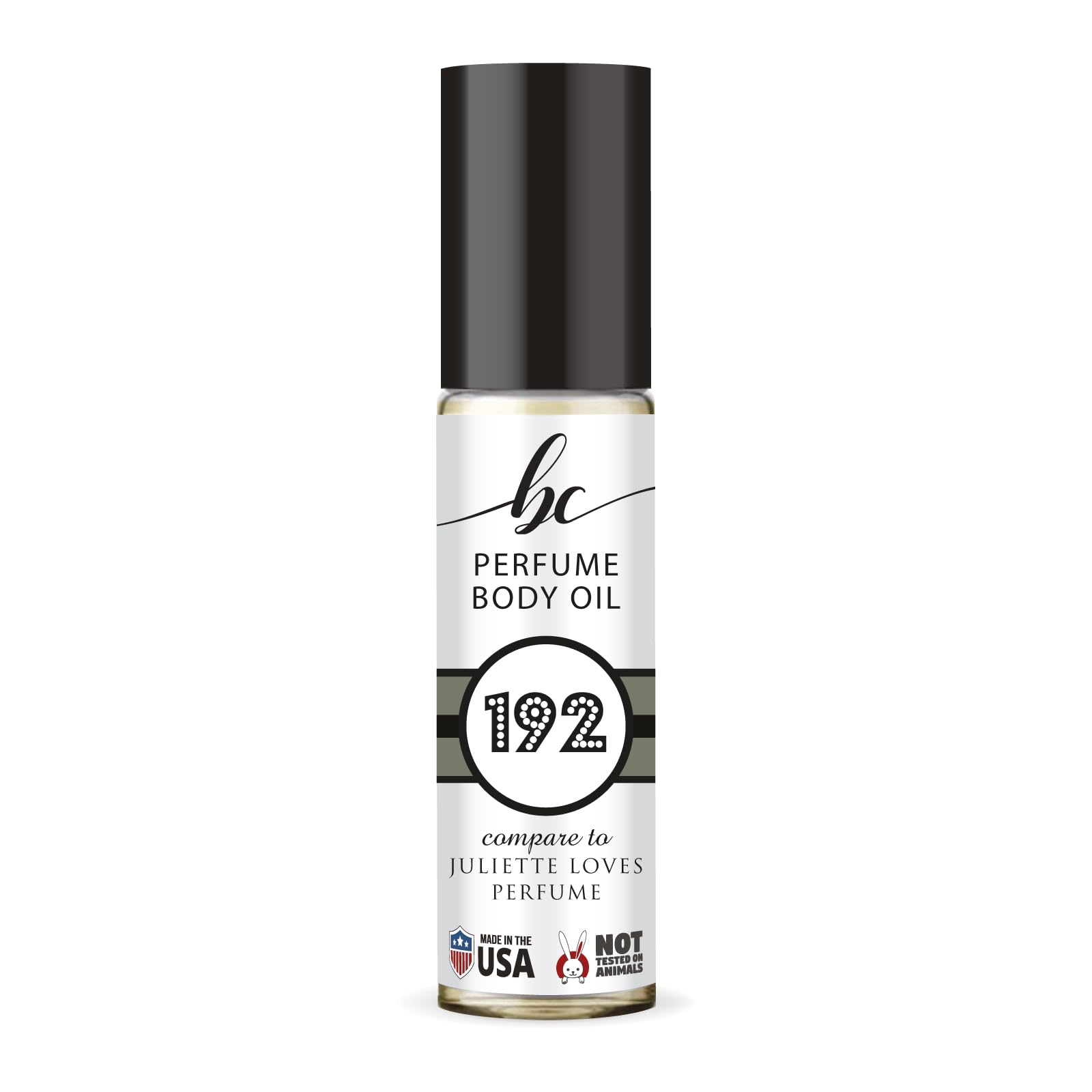 BC Perfume 192 Inspired by Juliette Loves Perfume For Women Fragrance Body Oil Roll-On 0.3 Fl Oz/10ml