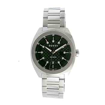 【美品】グッチ GG2570 142.3 YA142313 グリーン　クォーツ 楽天市場】グッチ 腕時計 GUCCI 時計 GG2570 メンズ/グリーン