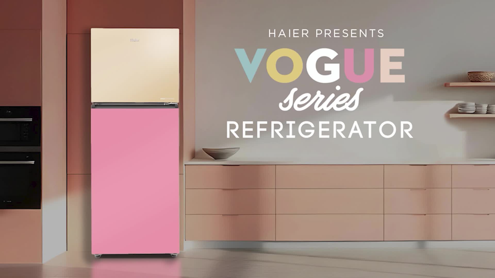 Haier 328L 3 Star Frost Free Top Mount Double Door Refrigerator