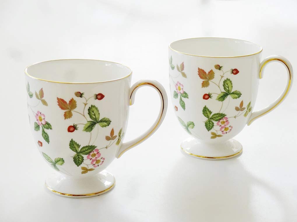 Amazon.co.jp: ウェッジウッドWEDGWOOD ワイルド ストロベリー マグ