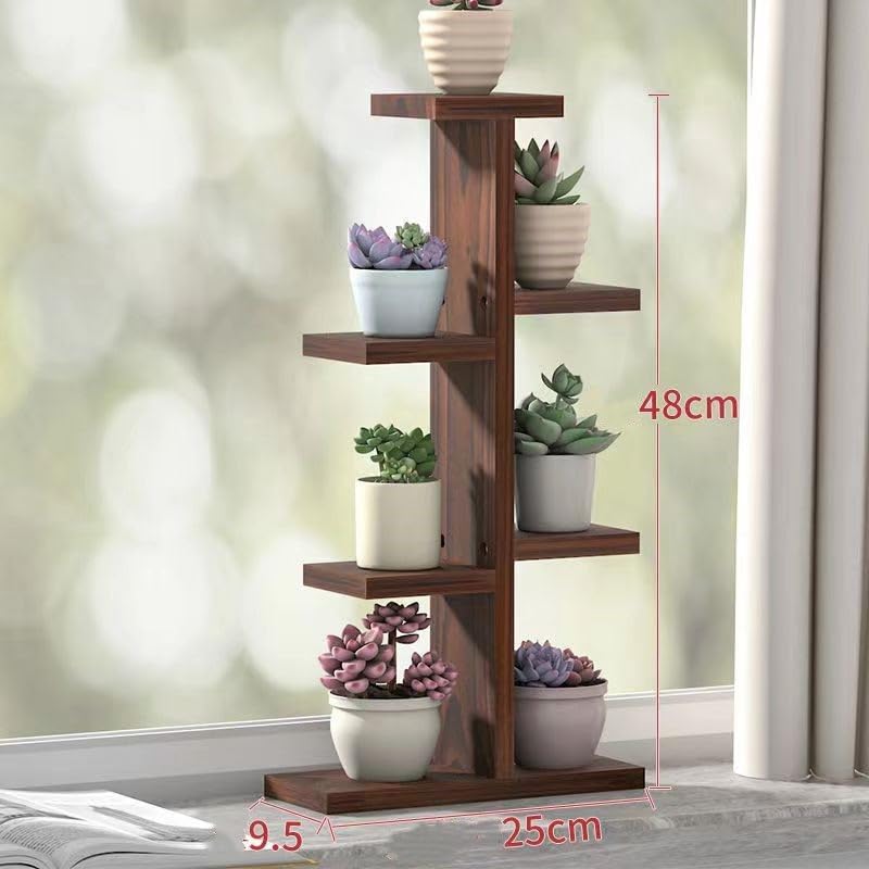 Amazon.co.jp: お気に入りのアイテムを置く棚 木の外観 木製 多段式