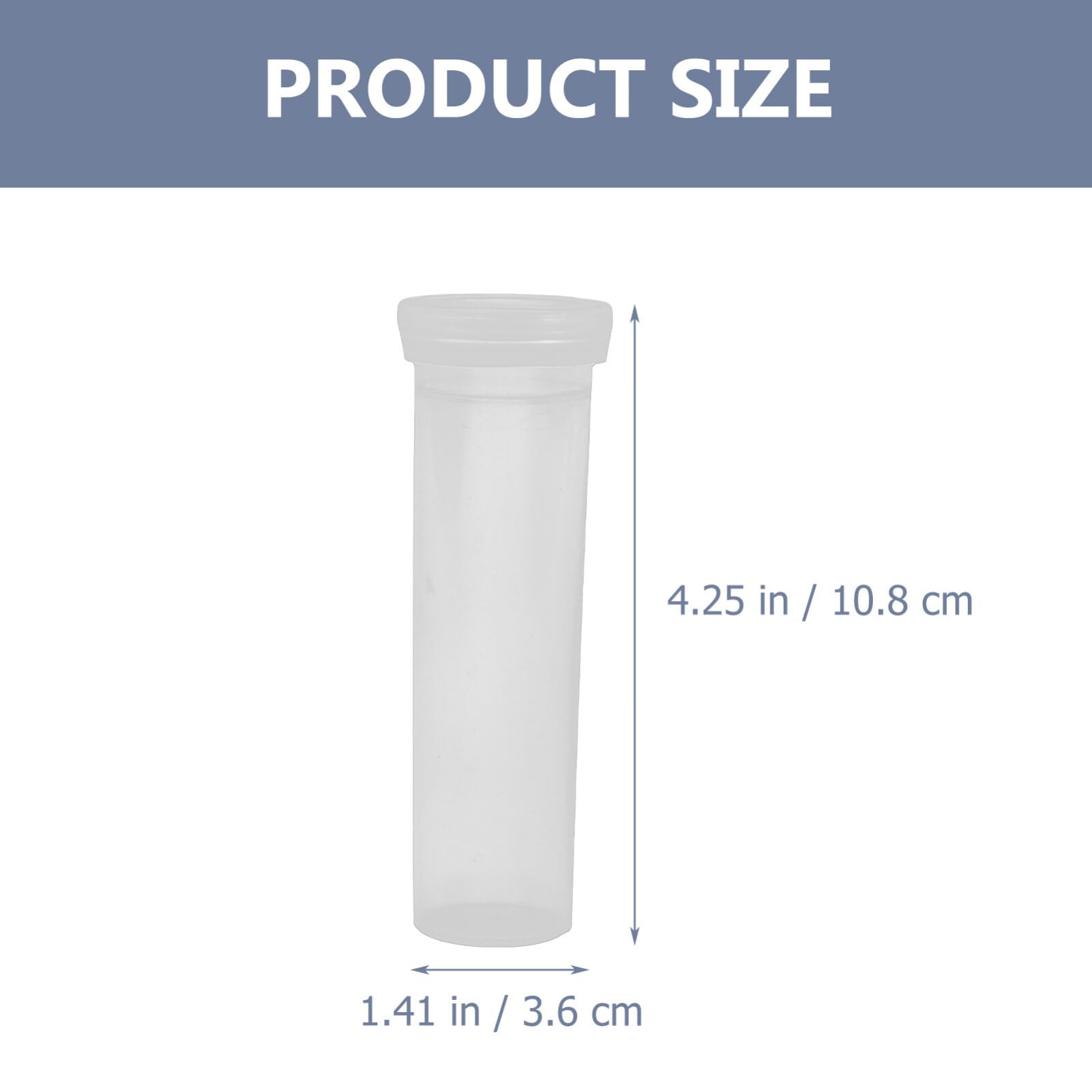 VILLCASE Flower Preservation Tubes 50pcs Set Nutrient Supply for Carnations Roses Sunflowers Fresh Flower Storage