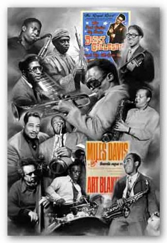 artworkforless com B-Bop by Wishum Gregory - 24 x 20 inches - Fine Art Print Poster