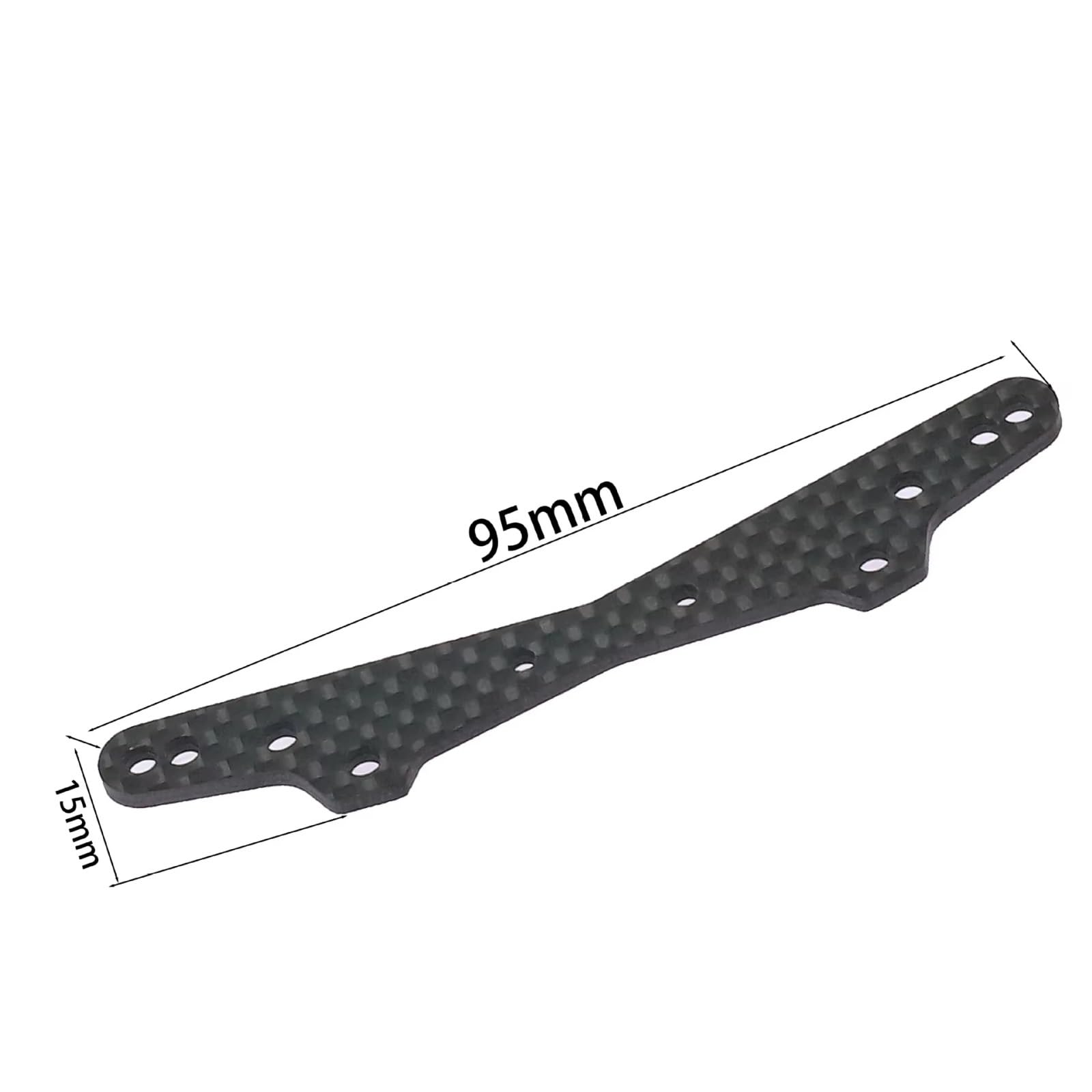 Per Tamiya Fighter Nxgen DT04 58741 1/10 RC Car Upgrade Parts Accessori Piastra Torre Ammor Tizzatori Anteriore Posteriore 1 Pezzo Accessorio Modello RC Ricambi
