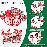 Zoom IMG-2 druuzyl 10 pezzi cerchietti natale Zoom IMG-2 druuzyl 10 pezzi cerchietti natale