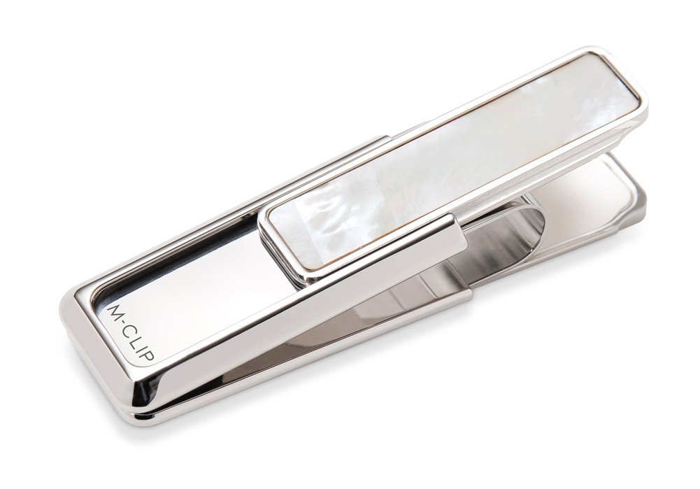M-Clip Mother of Pearl Money Clips