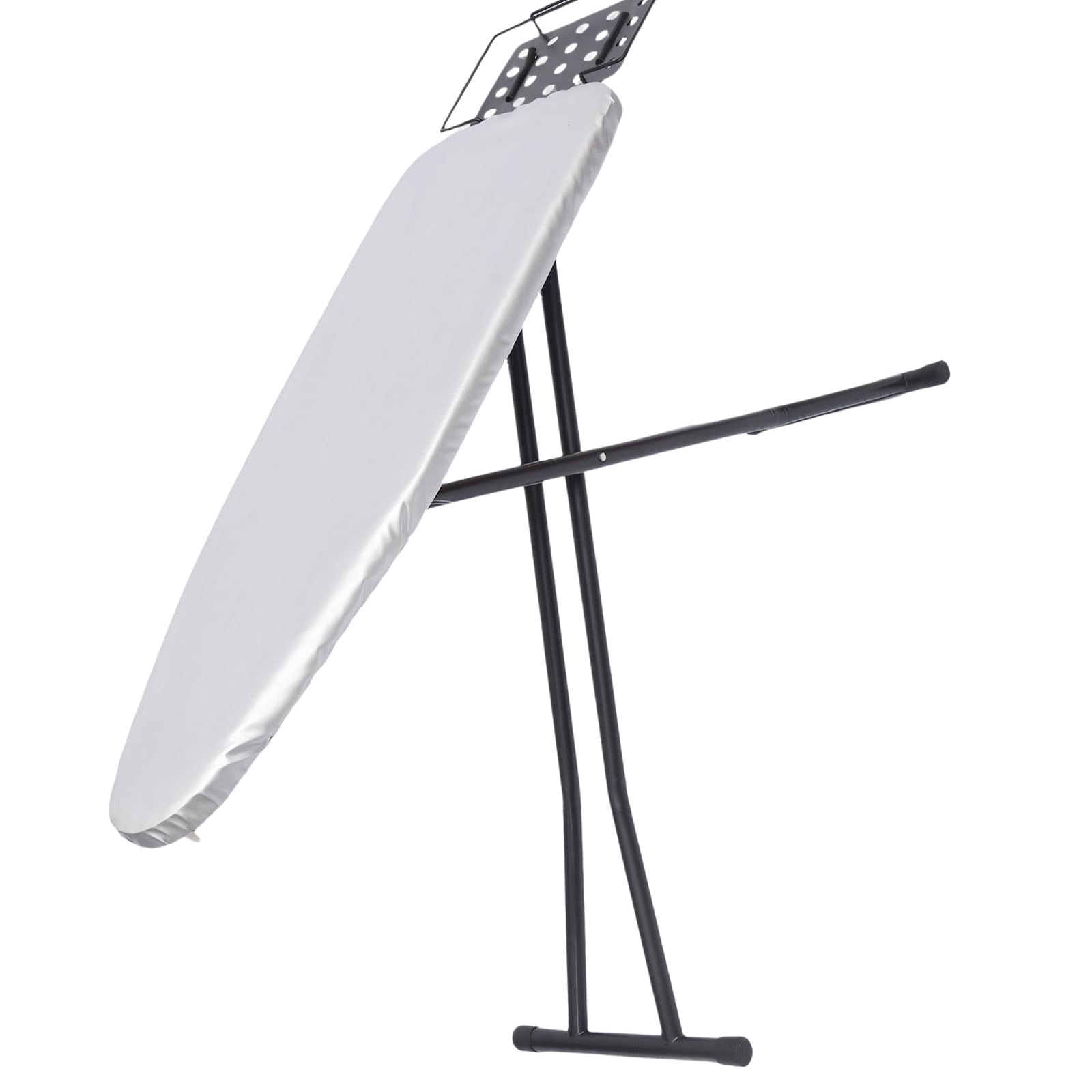 CAZSTYK Multi Functional Iron Press Station Including Iron Rest Pad and Foldable Steel Construction Compact Ironing Board