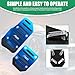 Arwrilt 3 PCS Anti Slip Car Foot Pedal Pads, Manual Transmission Accelerator Pedal Clutch Pedal Brake Pedal Cover Kit, Sports Style Pedal Modified Accessaries, Universal for Cars Trucks (Blue)
