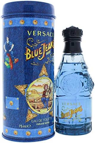 Versace Versus Blue Jeans EDT Erkek Parfümü 75 ml - Görsel 4