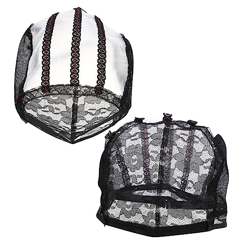 Healeved Net Wig Caps Comfortable Stretchable Hair Net for Wig Summer Essential