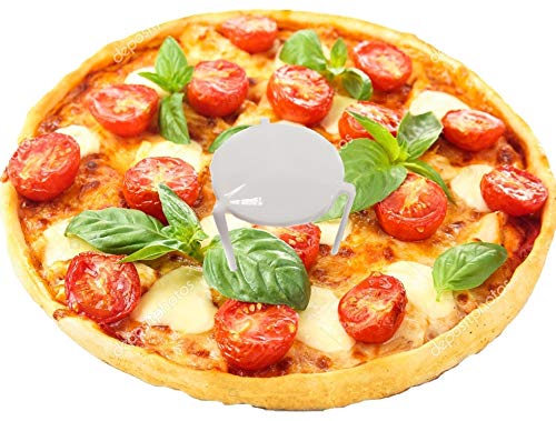 VASOMADRID 1000UDS. Trípode para Pizza, Mesita Pizza, Soporte de Tapa Protector de Pizza, Trípode Pizza desechable, Soporte Pizza PIZZAT01 Cover