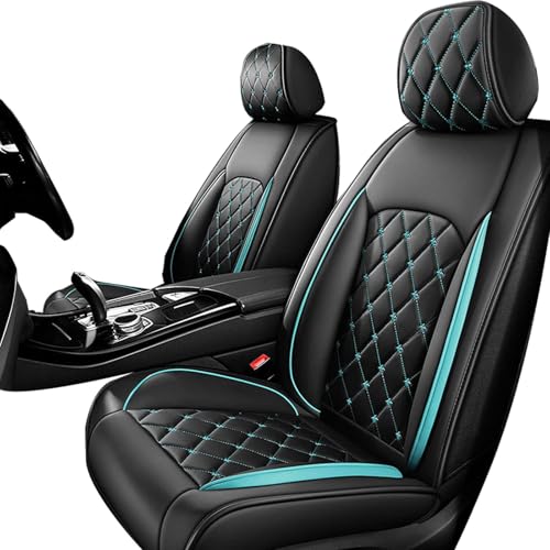 に適用 トヨタ・シエンタMXP10G型XP170G型平成27年~現行 車シートカバー 通気性 汗対策 擦り傷防止 通年使用 運転席 助手席 車用シートカッション 収納便利 取り付け簡単 カー用品 【2025年新型】(黒緑,枕なし)