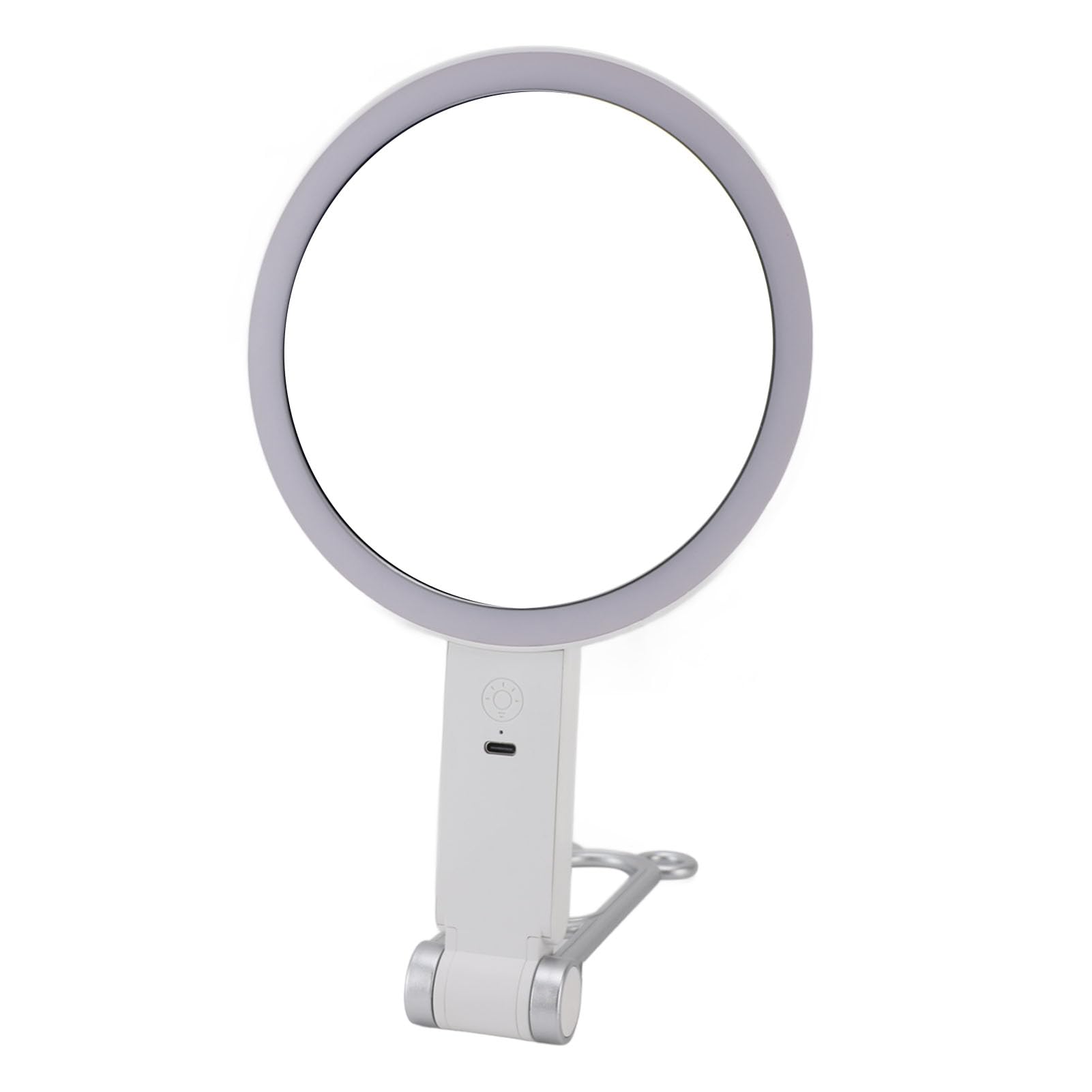 Miroir de courtoisie à LED éclairant avec double face grossissement 10X