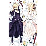 Anime Fate/Stay Night Pillow Covers Fate/Grand Order/Zero Sexy 3D Double-Sided Bedding Hugging Body Pillowcase Double Sided 160cm x 50cm