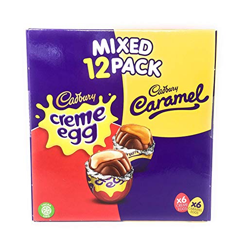 Cadbury Mixed Caramel & Creme Egg 12 Count