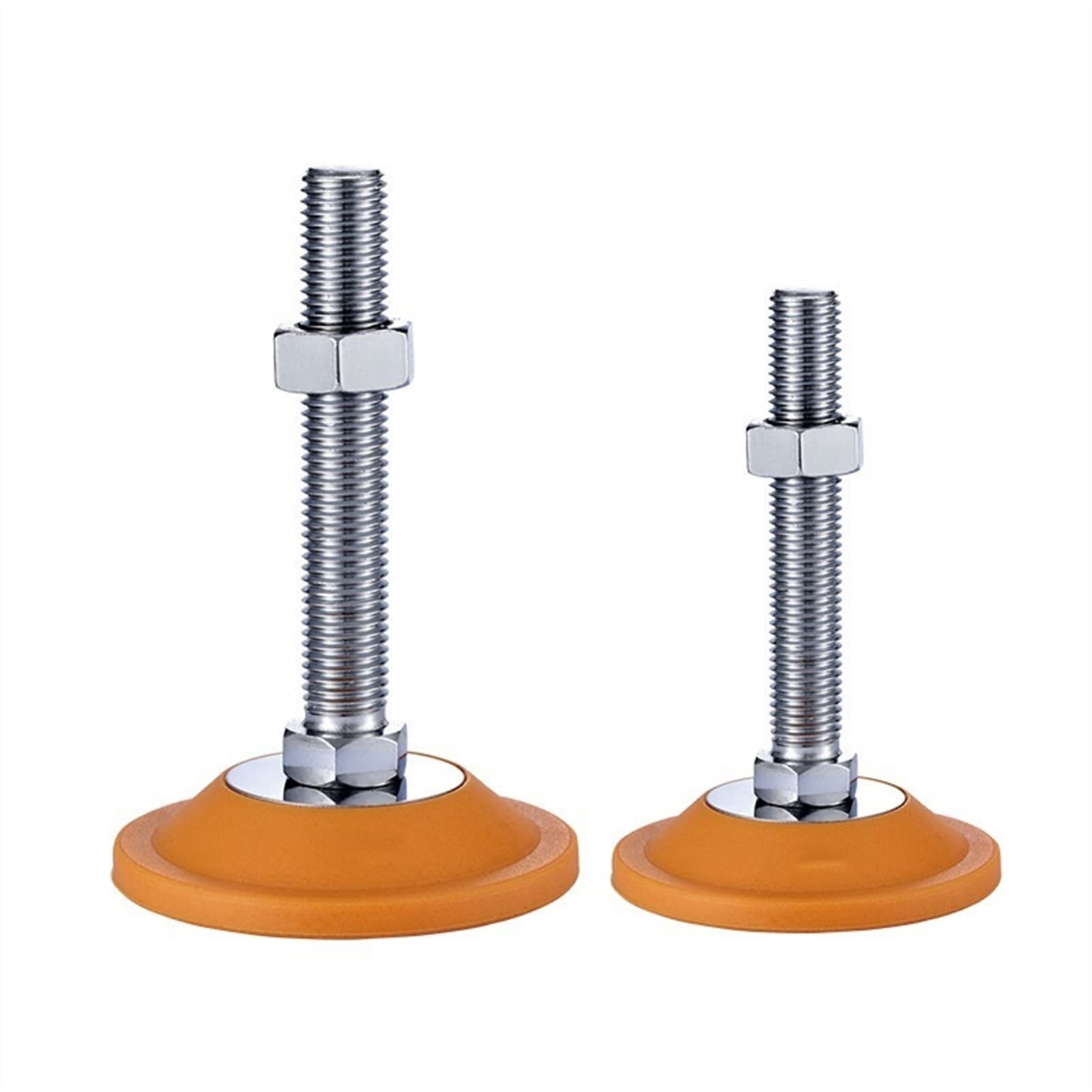 Patas de Mueble Regulables, Pata niveladora con Rosca M12 for Banco de Trabajo de máquina, Patas de Acero al Carbono de 150 mm, niveladores Ajustables