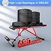 AERLANG-Weight-Bench-Adjustable-Strength-Training-Bench-for-Full-Body-Workout-Fast-FoldingInclineDecline-Utility-Workout-Bench-for-Home-Gym-with-a-Professional-Training-ManualBlack 1 Weight Bench, Adjustable Strength Training Bench for Full Body Workout, Fast Folding/Incline/Decline Utility Workout Bench for Home Gym with a Professional Training Manual