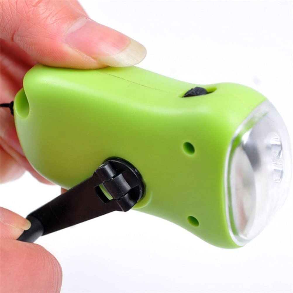Lot De 36 Lampes De Poche à Manivelle - LED Sans Batterie - Multicolore