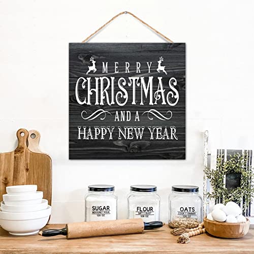 Panneau bois Merry Christmas pour briser la monotonie - 2