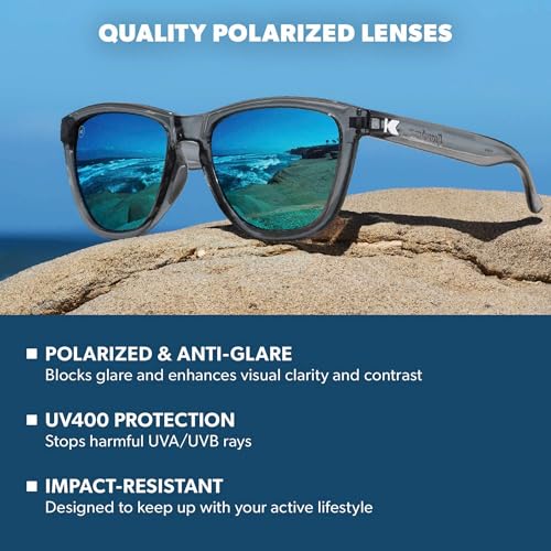 Image of Knockaround Square Polarized Sunglasses for Men & Women - UV400 Protection