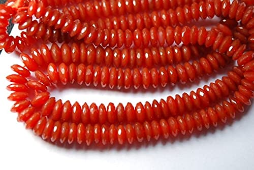 Perles en cornaline pour création de bijoux de mariage bohème chic faits main - 2